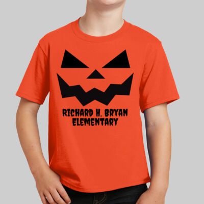 Youth T-Shirt - Fall - Jacko Lantern Black Thumbnail