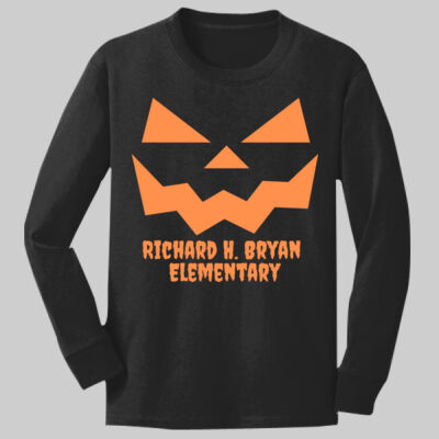 Youth Long Sleeve Shirt - Fall - Jacko Lantern Orange  Thumbnail