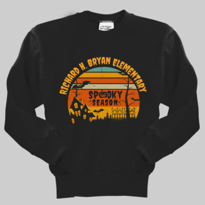 Youth Crewneck - Fall - Haunted House  Thumbnail