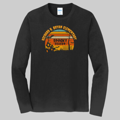 Adult Long Sleeve Shirt - Fall - Haunted House  Thumbnail