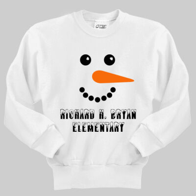 Youth Crewneck - Winter - Snowman  Thumbnail