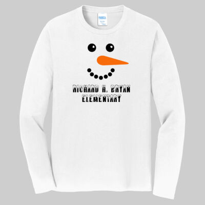 Adult Long Sleeve Shirt - Winter - Snowman  Thumbnail