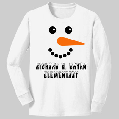 Youth Long Sleeve Shirt - Winter - Snowman  Thumbnail