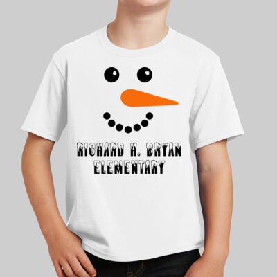 Youth T-Shirt - Winter - Snowman  Thumbnail