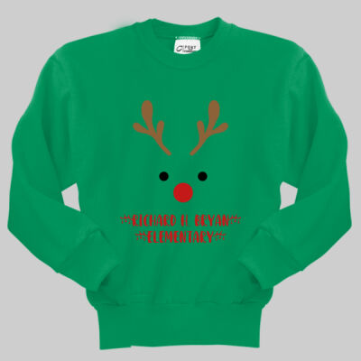 Youth Crewneck - Winter - Reindeer  Thumbnail