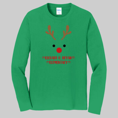 Adult Long Sleeve Shirt - Winter - Reindeer  Thumbnail