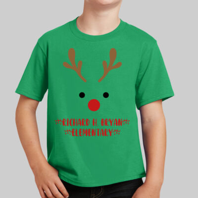 Youth T-Shirt - Winter - Reindeer  Thumbnail
