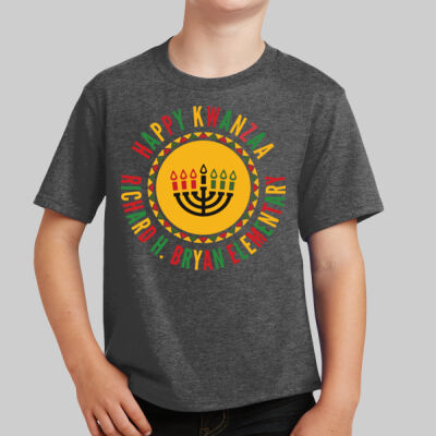 Youth T-Shirt - Winter - Kwanzaa  Thumbnail