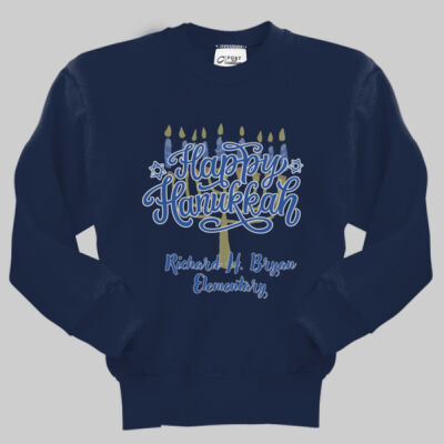 Youth Crewneck - Winter - Hanukkah  Thumbnail