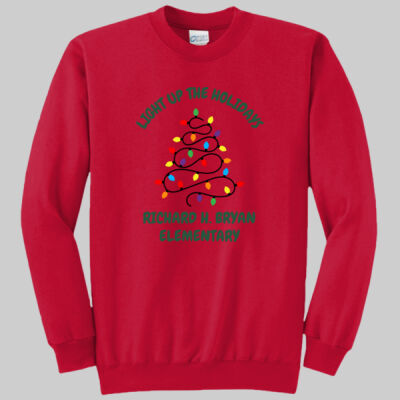 Adult Crewneck - Winter - Light Up Green Thumbnail