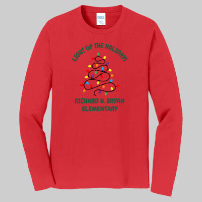 Adult Long Sleeve Shirt - Winter - Light Up Green Thumbnail