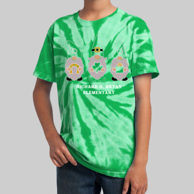 Youth Tie-Dye T-Shirt - Spring - Leprechaun's  Thumbnail