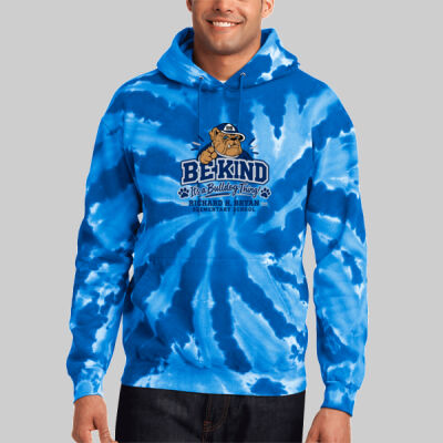 Adult Tie-Dye Hoodie - Be Kind Thumbnail