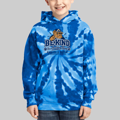 Youth Tie-Dye Hoodie - Be Kind Thumbnail