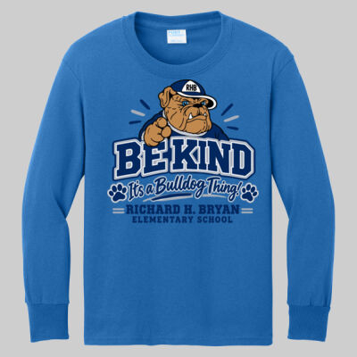 Youth Long Sleeve Shirt - Be Kind Thumbnail